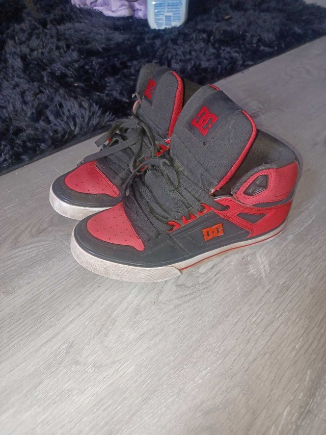 DC Men's Pure High-Top Skate Shoes Size 7