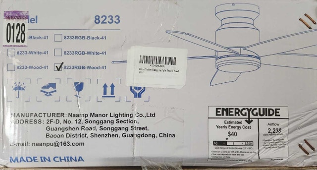 Ceiling Fan New In Box - photo 3