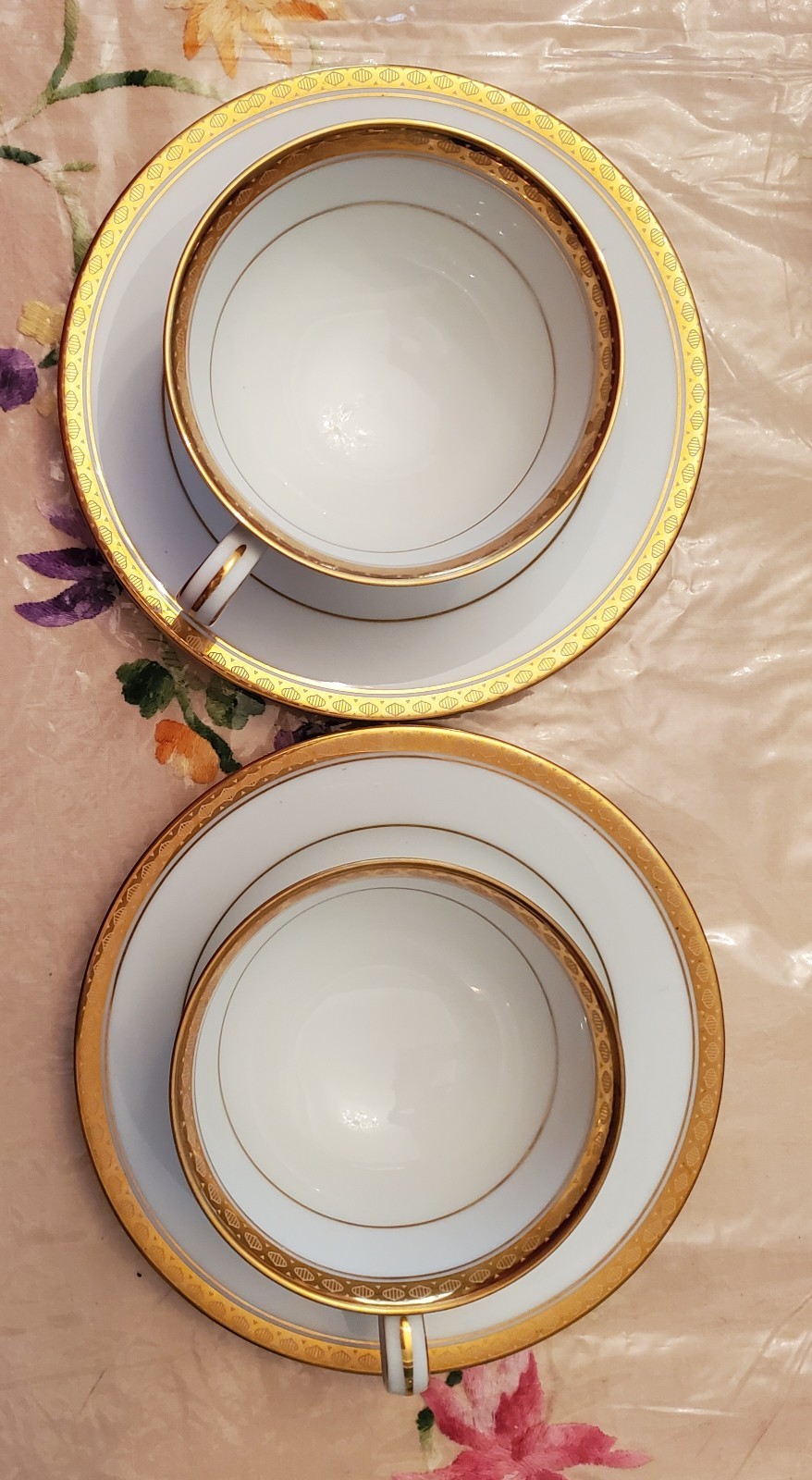 Antique Noritake Teacup And Saucer - photo 2
