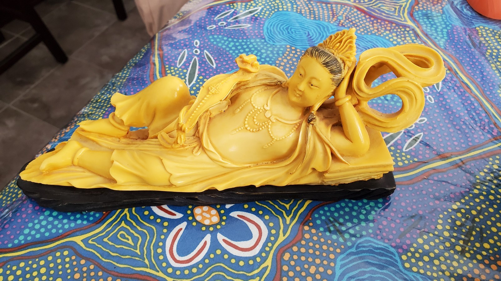 Quan Yin Reclined Statue