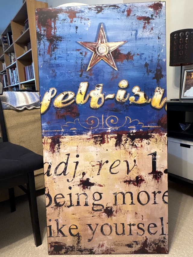 Selfish Wall Art