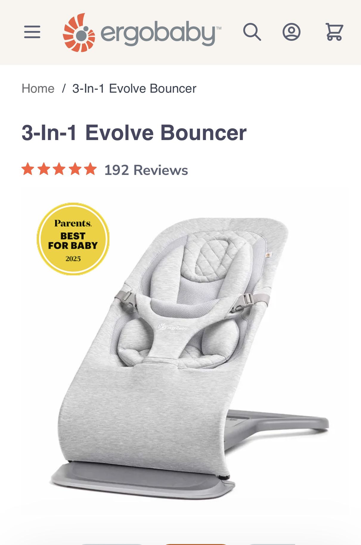 Ergobaby bouncer