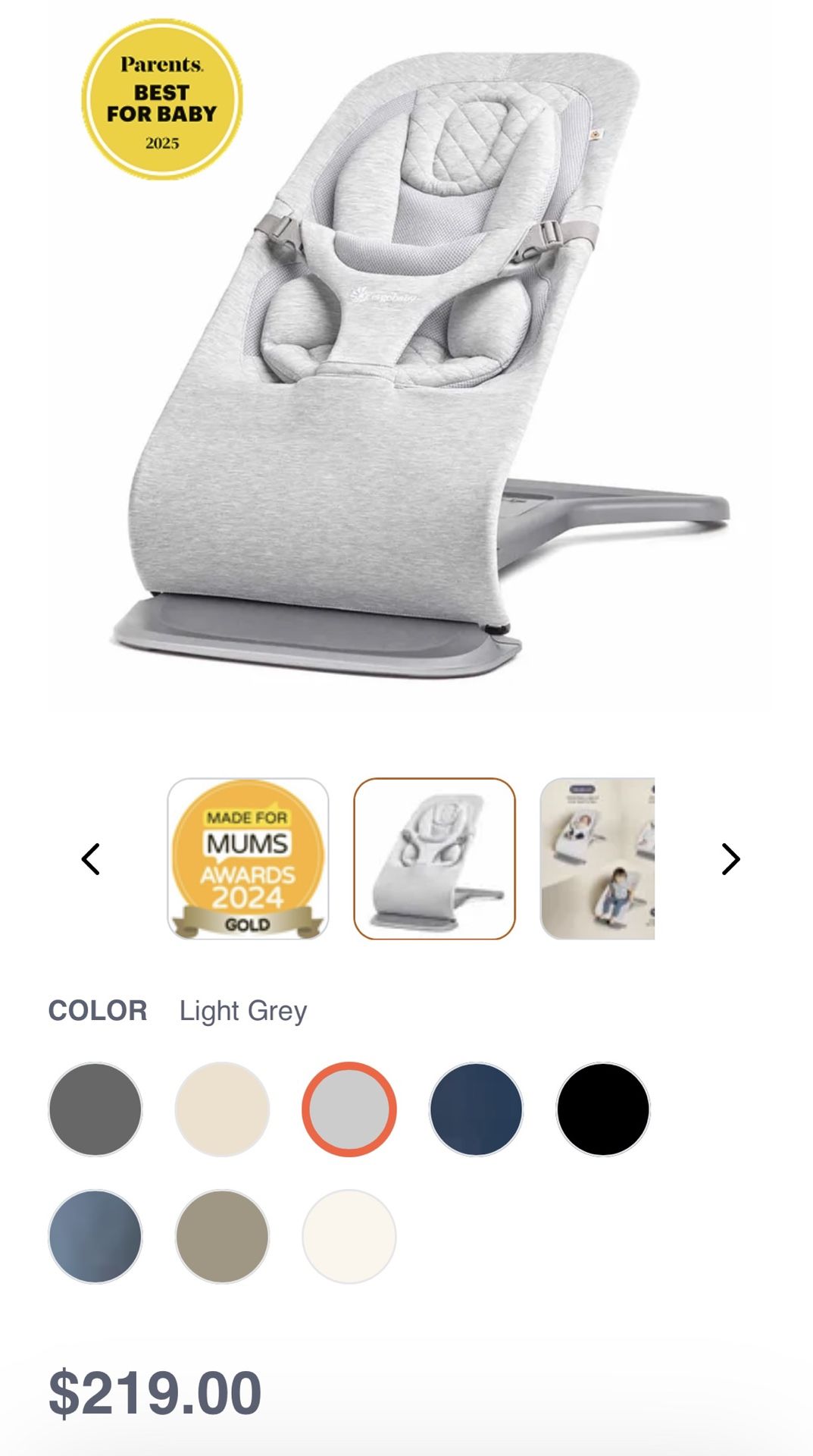 Ergobaby bouncer - photo 2