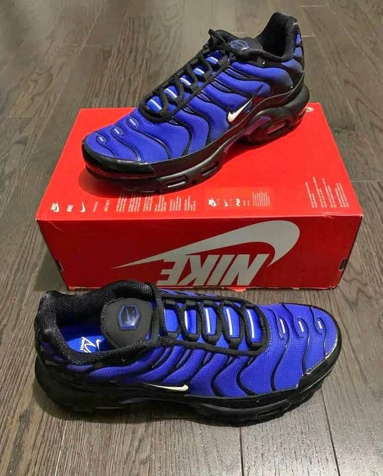 Nike Air Max Plus Premium "Black Racer Blue"