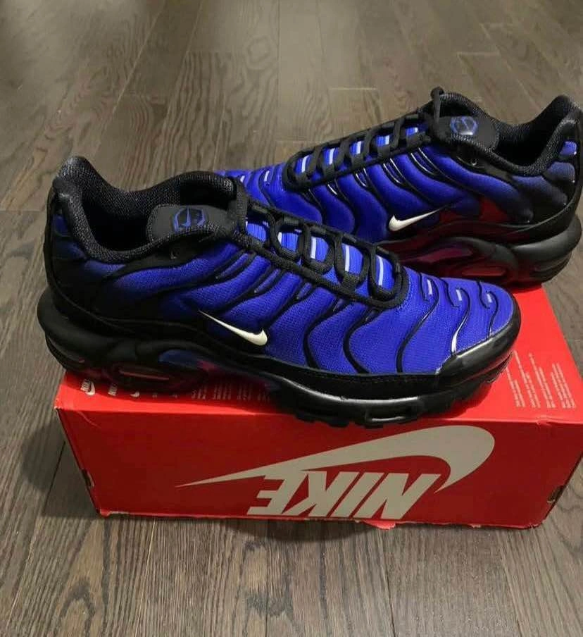 Nike Air Max Plus Premium "Black Racer Blue" - photo 3