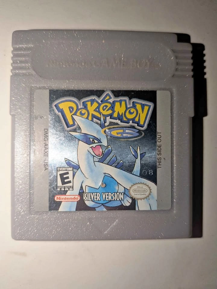 Pokemon Silver NEW BATTERY Game Boy Color