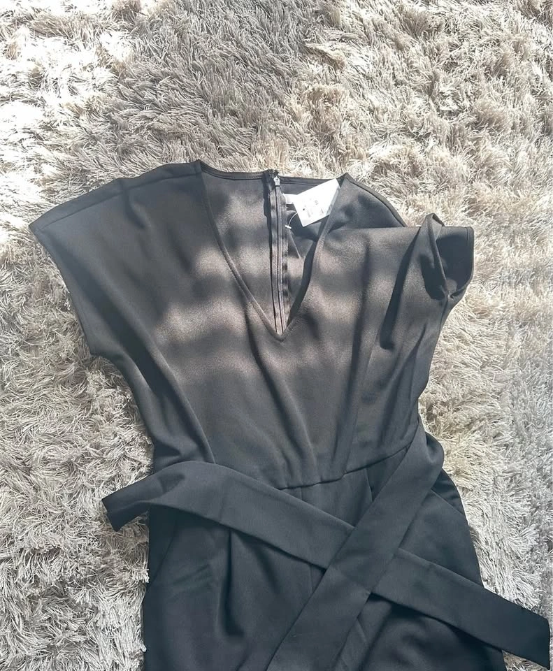 Wide leg romper black, size 10 - photo 2
