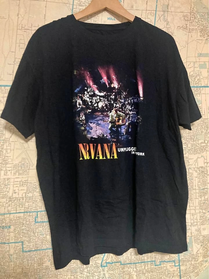 Nirvana Unplugged In New York T Shirt XL