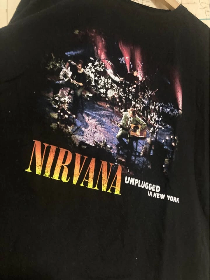 Nirvana Unplugged In New York T Shirt XL - photo 2