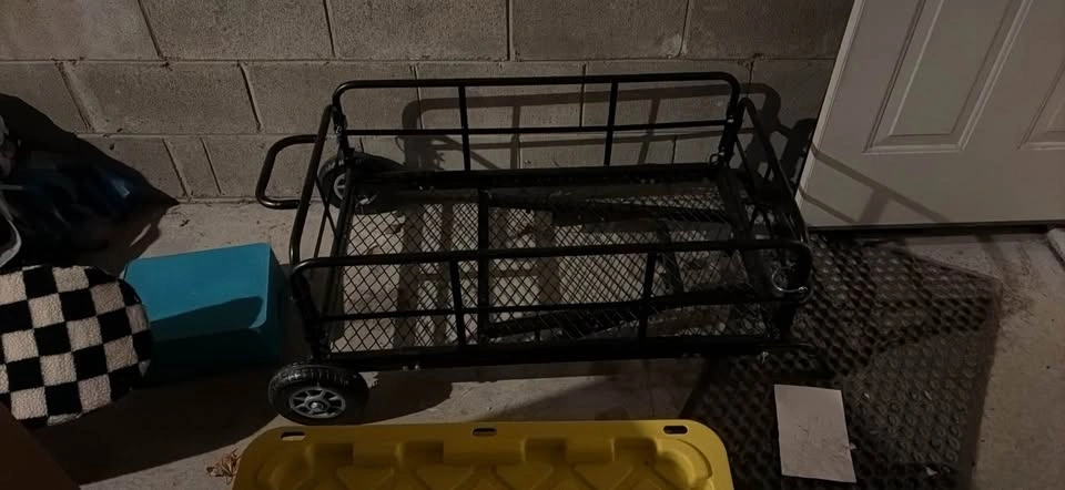 MaxxHaul Hitch Mount Cargo Carrier & Utility Cart - photo 2