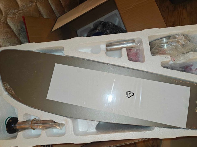 Hampton Bay 60/52-inch Pilot Ceiling Fan - New - photo 2