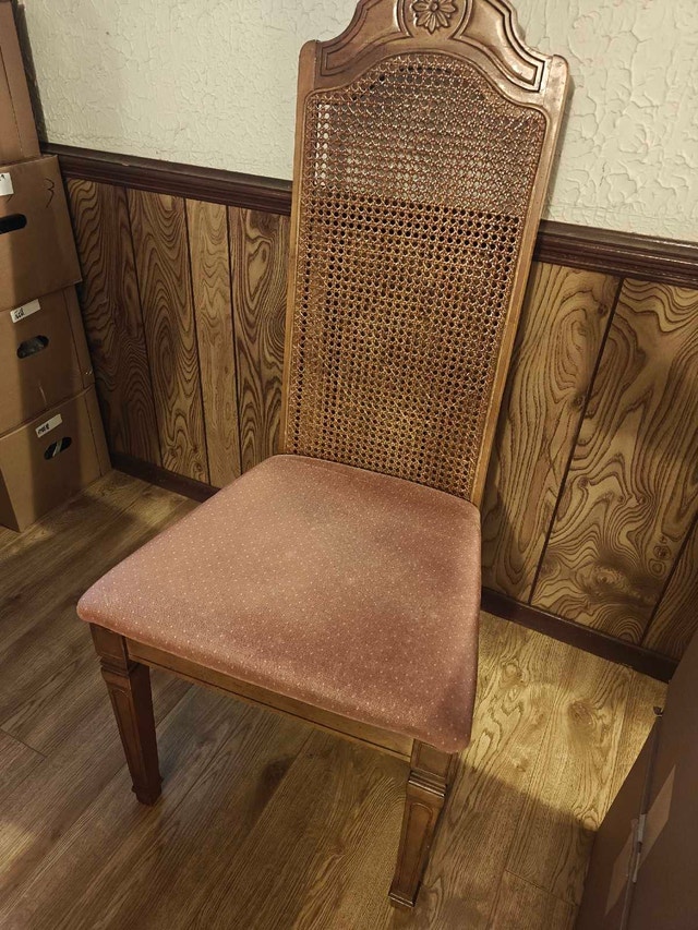 Cane Back Chair