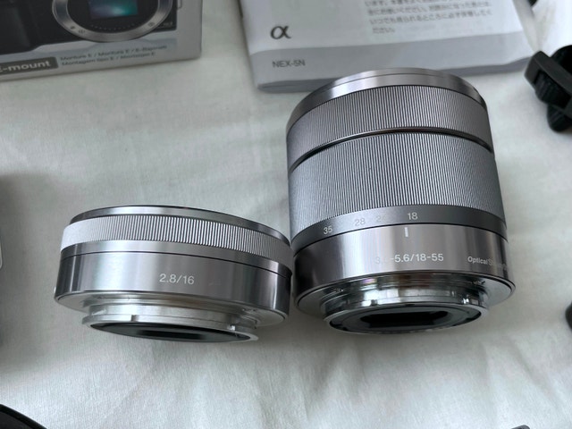 SONY NEX-5N Mirrorless Camera With Lenses and Accessories - photo 3