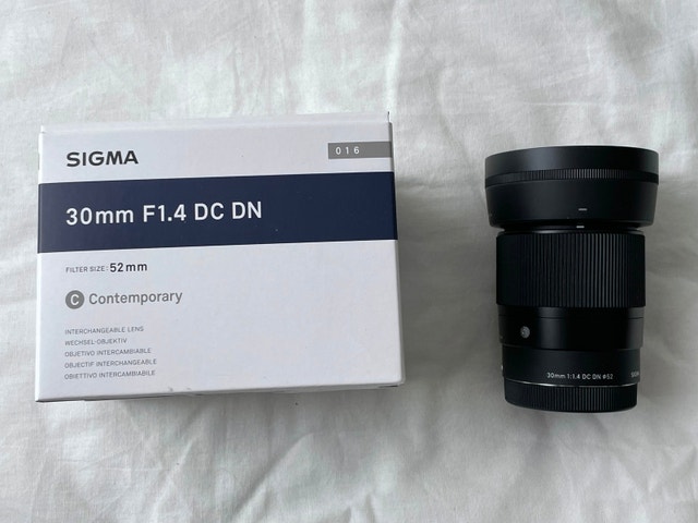 SIGMA 30mm F/1.4 DC DN Contemporary Lens for Sony E-Mount