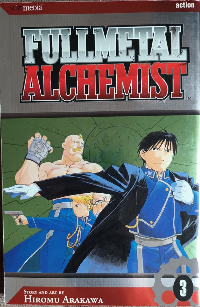 FullMetal Alchemist Vol. 3 English Manga Book