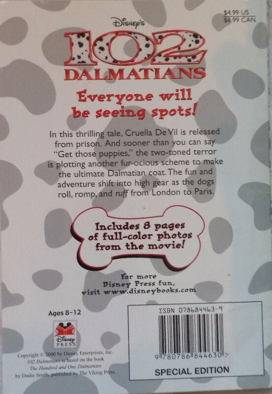 102 Dalmatians Junior Novel Chapter Book - photo 2