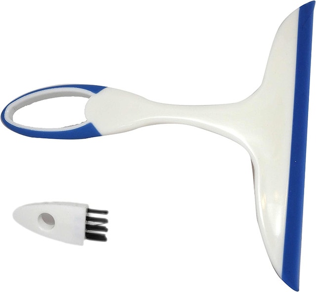 NEW Shower Cleaner Squeegee With Built in Grout Brush - photo 2