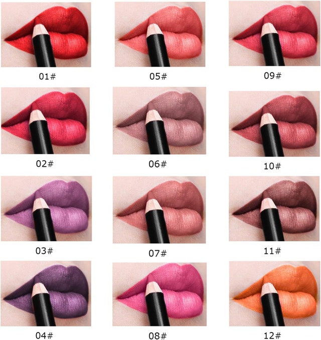 NEW 3 Ksndurn Lip Liner Pencil / Lipstick Waterproof - photo 3