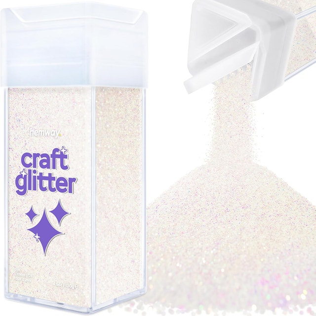 Hemway Craft Glitter Shaker - Black & Mother of Pearl - photo 2