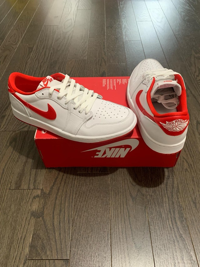 Jordan 1 Low "White/University Red" - photo 4