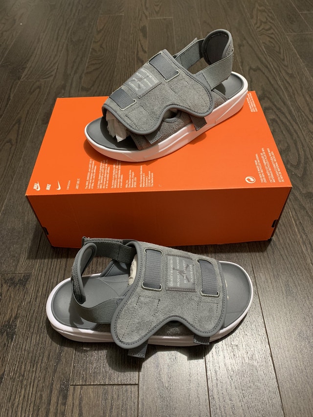 Jordan LS Slides "Cool grey"