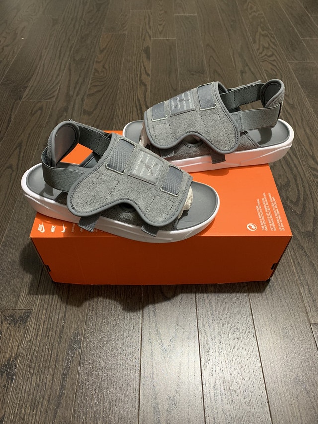 Jordan LS Slides "Cool grey" - photo 5