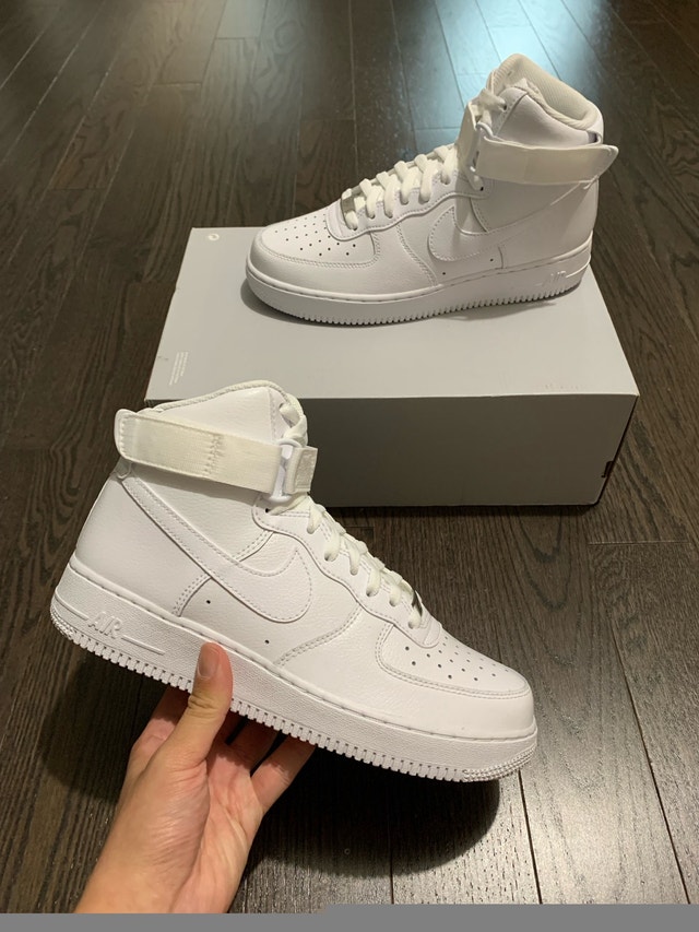 Nike Air Force 1 High "Triple White" - photo 2