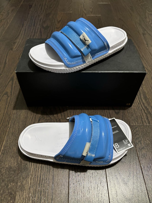 Jordan Super Play Slides “Legend Blue” - photo 2