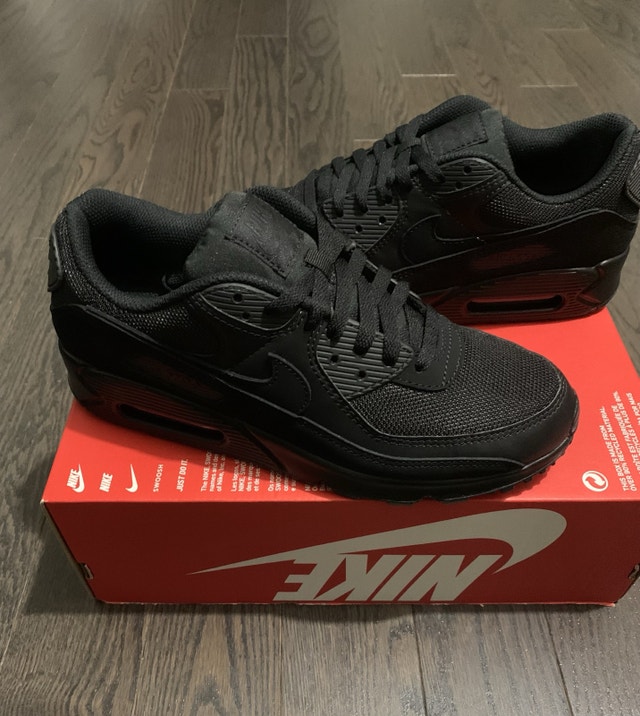 Nike Air Max 90 Recraft "Triple Black" - photo 3