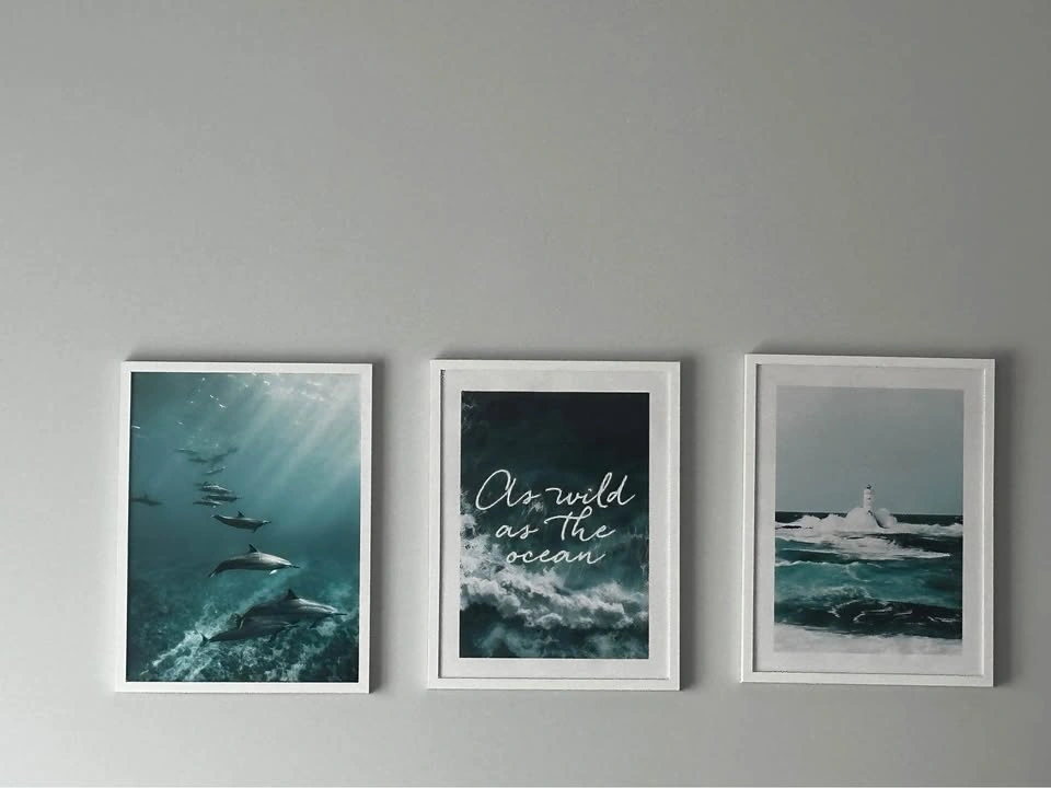 Set of 3 Fiberglass Wall Art Paintings - photo 5