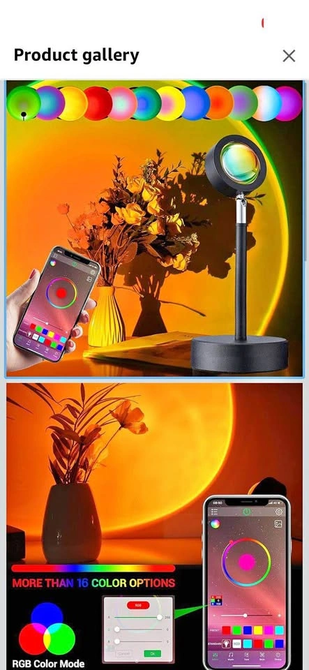 Sunset Lamp Projector
