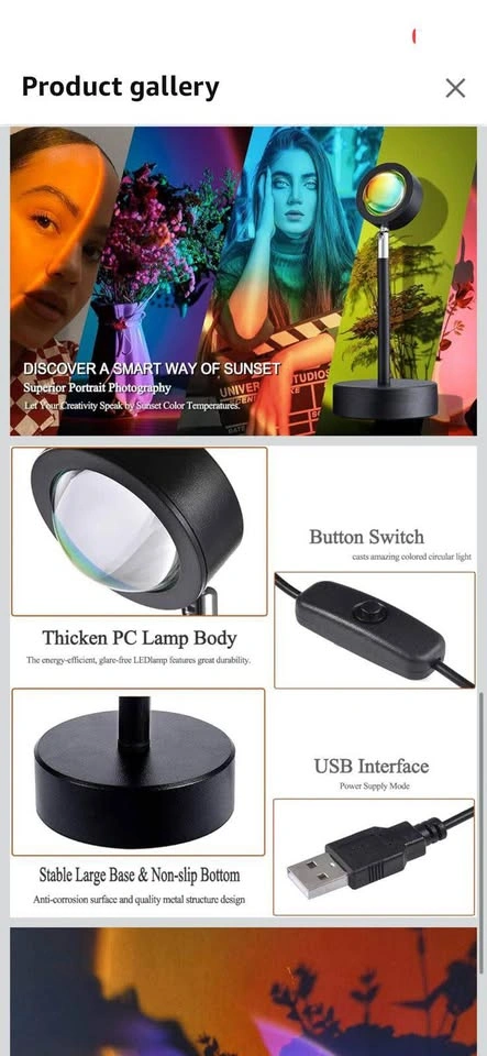 Sunset Lamp Projector - photo 3
