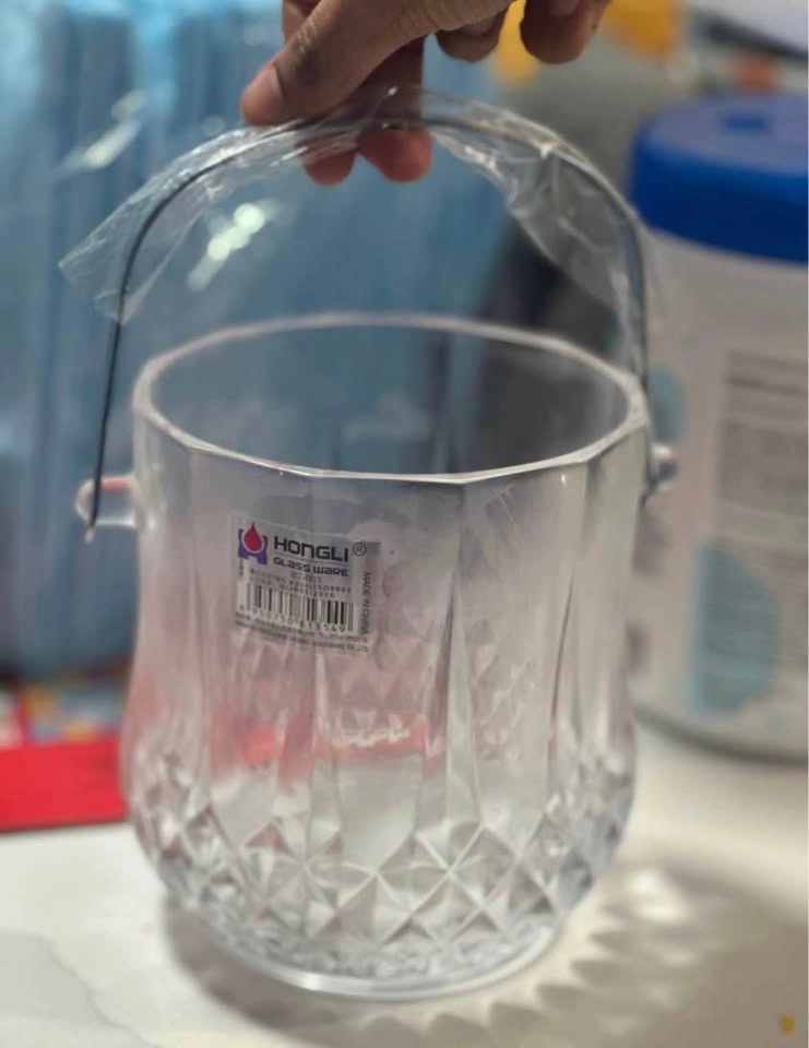Ice bucket with 4 glasses - photo 2