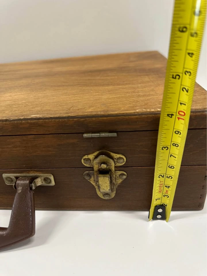Vintage Wooden Storage Case / Artist Box with Compartments - photo 3