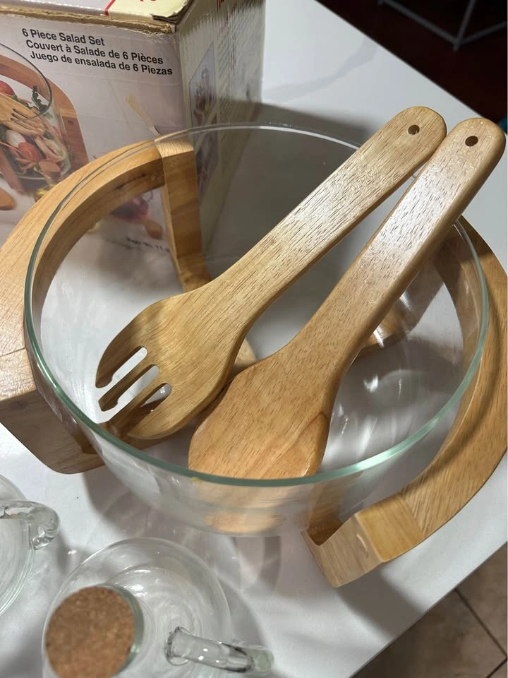 6 piece salad set - new - photo 2