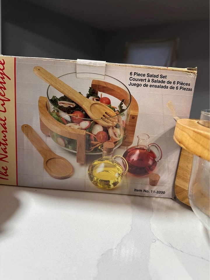 6 piece salad set - new - photo 4