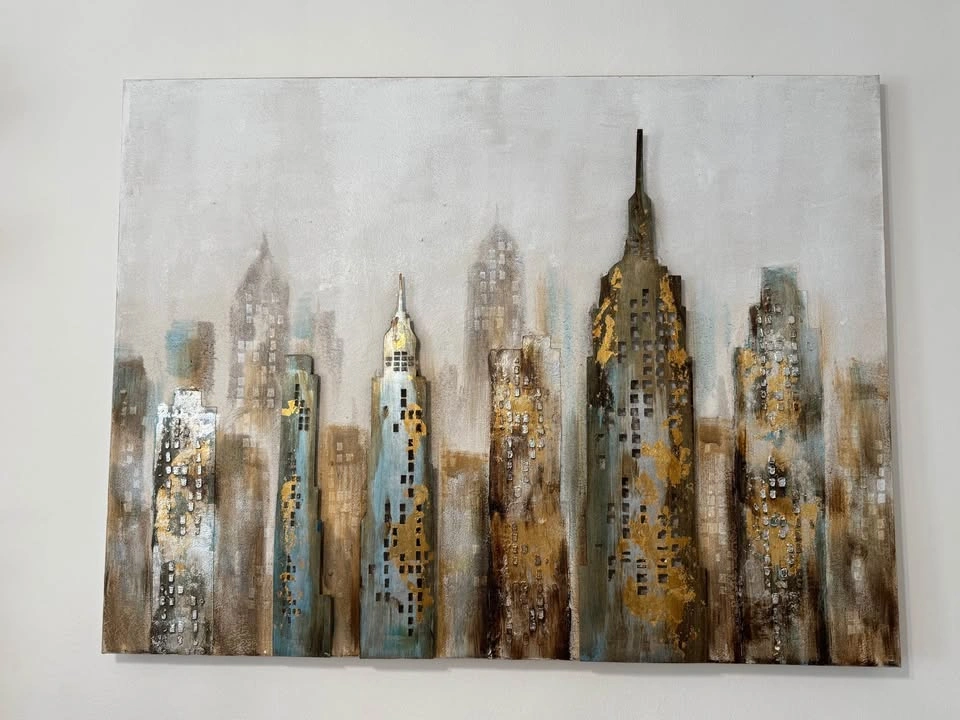 Moving sale: city painting - photo 2