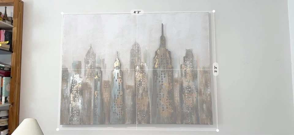 Moving sale: city painting - photo 3
