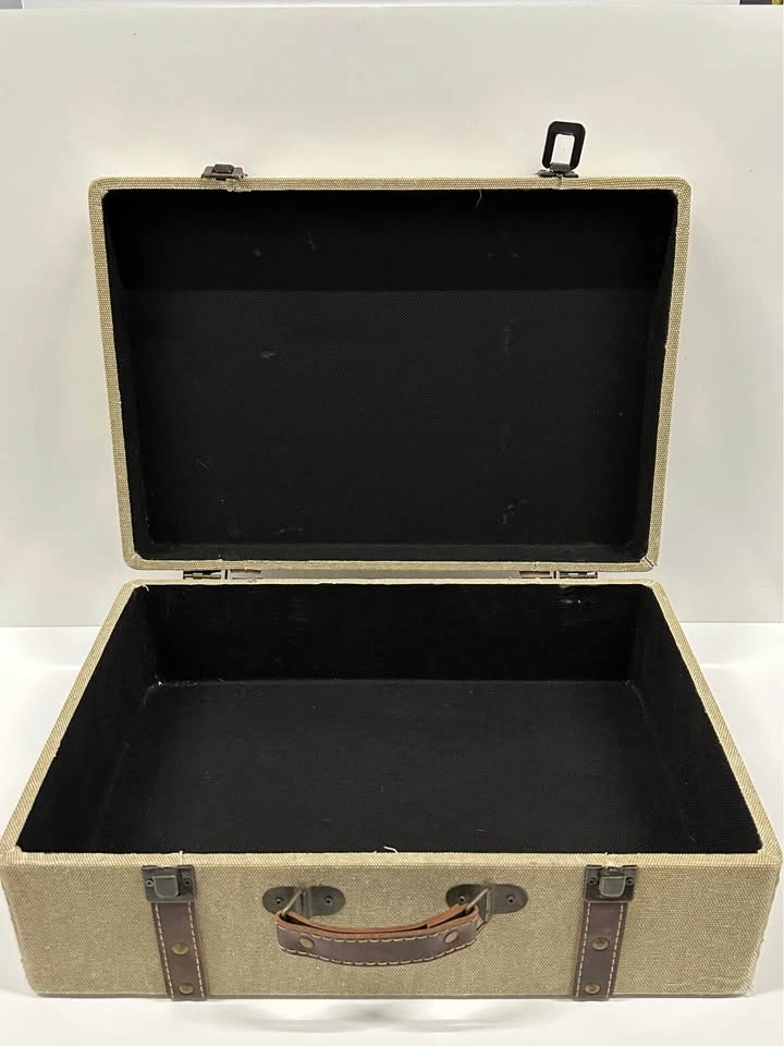 Vintage Style Decorative Storage Suitcase Box Crown Design - photo 5