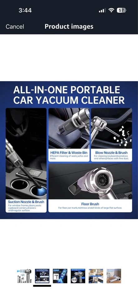 Mini vacuum cleaner - photo 3