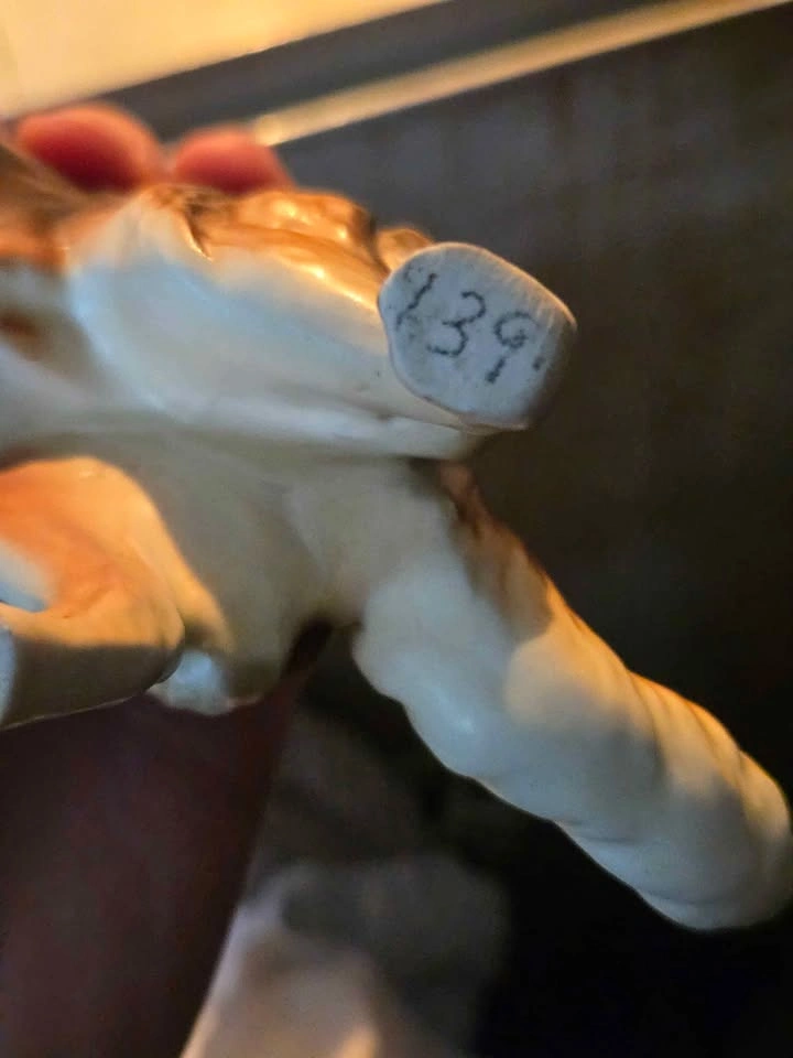 Beautiful vintage glass collie figure - photo 4