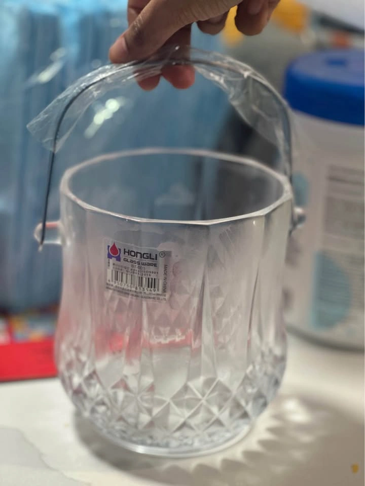 Ice Bucket with 4 Glasses Set - photo 2