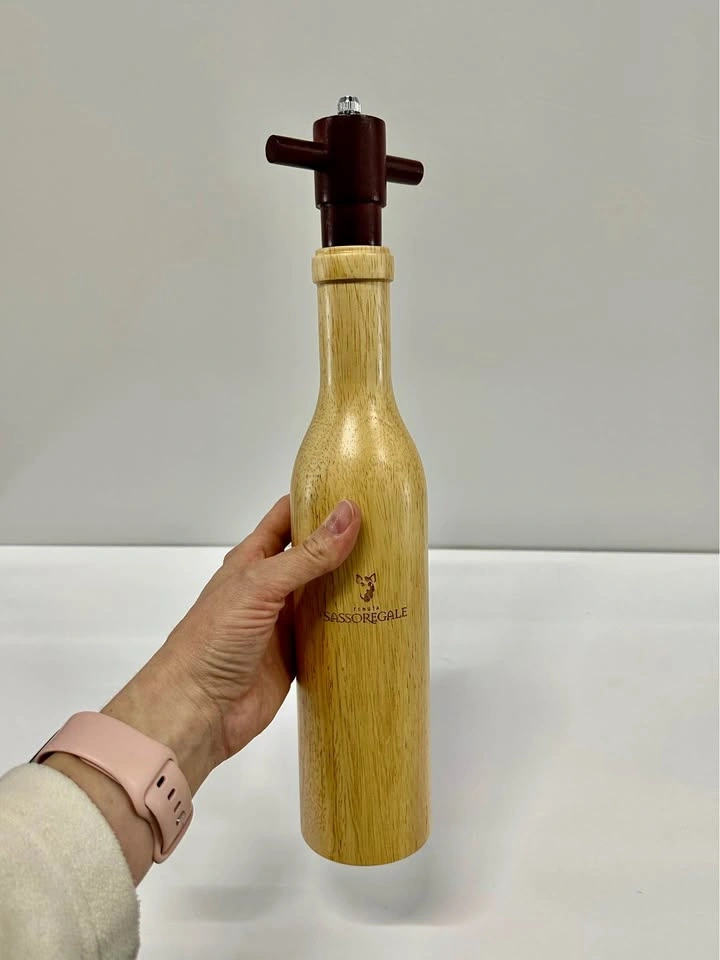 Large Wooden Pepper Grinder - Extra Size Spice Mill