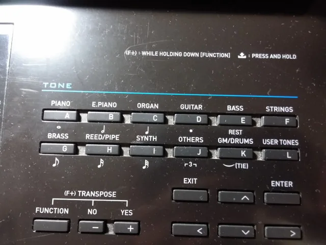 Casio WK-6600 workstation keyboard image indicator(8)