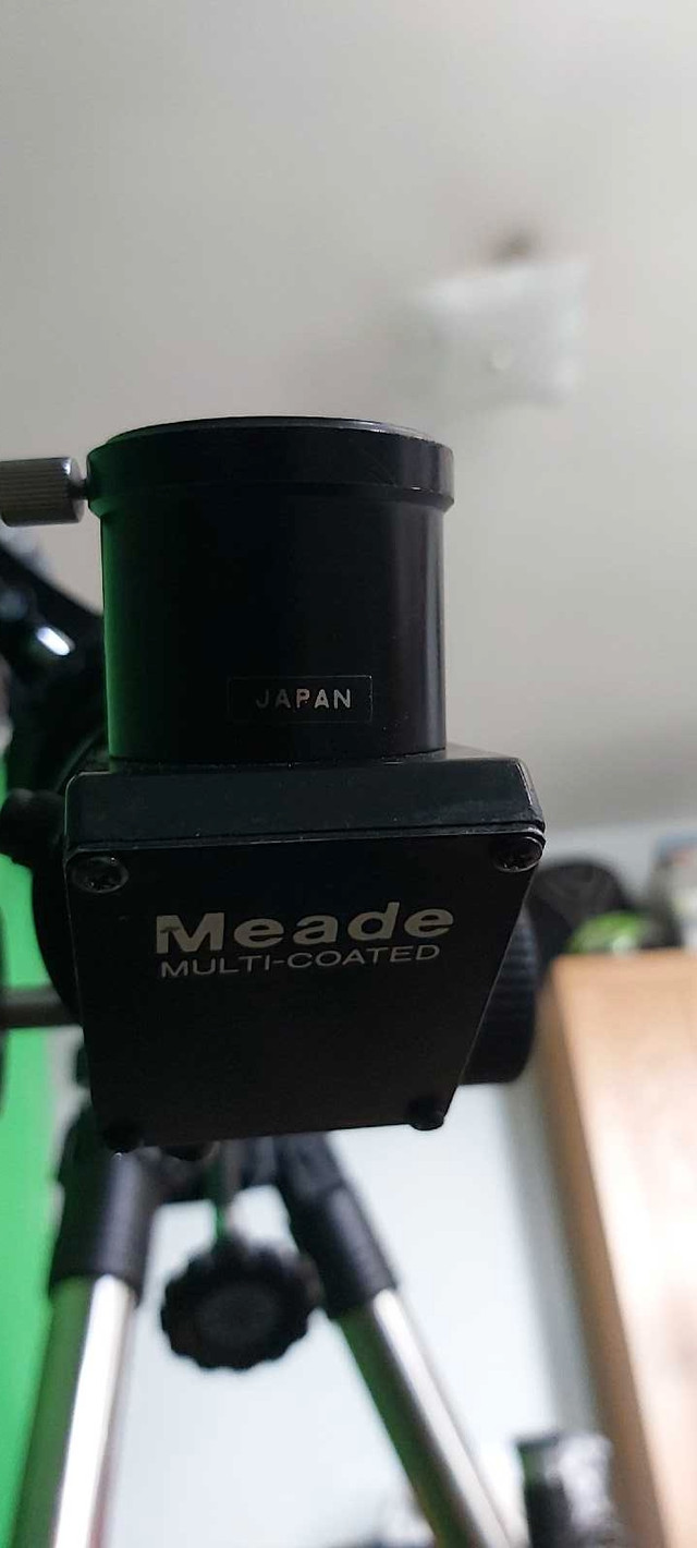 Meade 90AZ-ADR refractor telescope & eyepiece set - photo 5