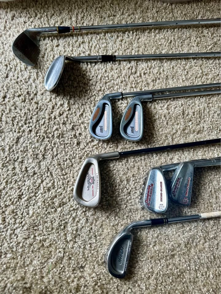 Golf Clubs Set – 8 Pieces Mixed Brands