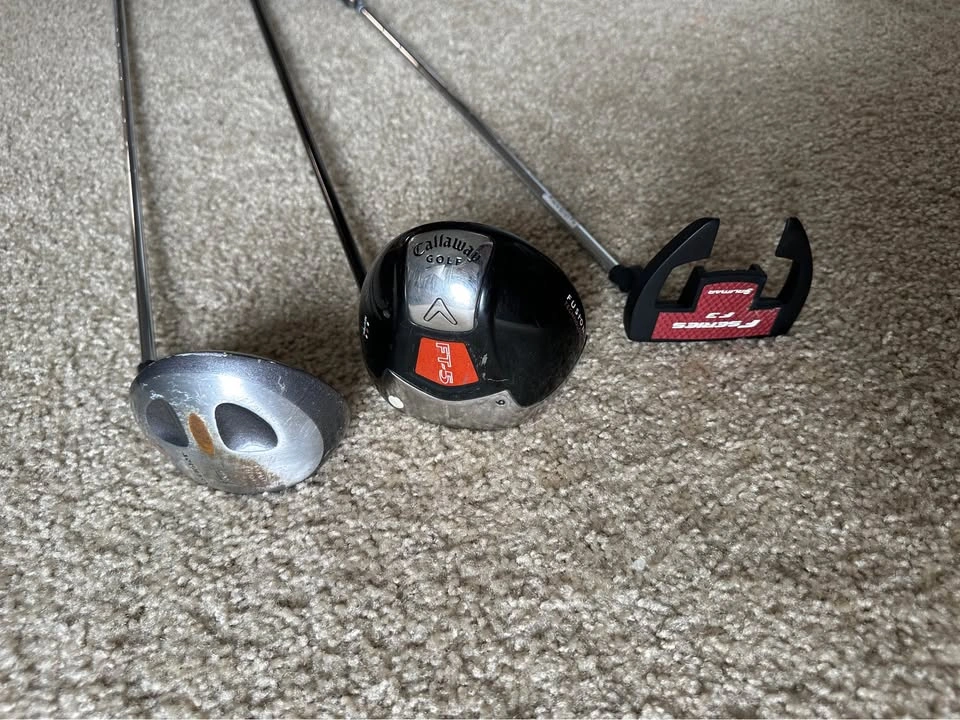 Callaway FT-5 Driver + Wood + Putter w/ Headcovers - photo 2