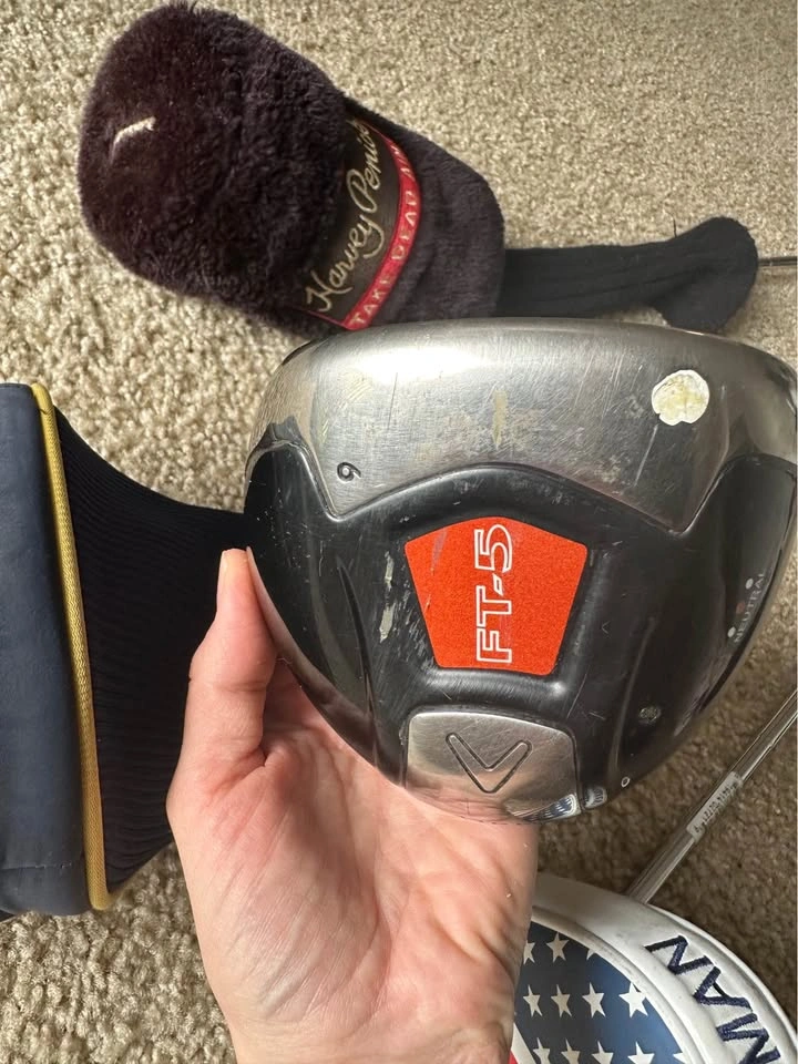 Callaway FT-5 Driver + Wood + Putter w/ Headcovers - photo 5