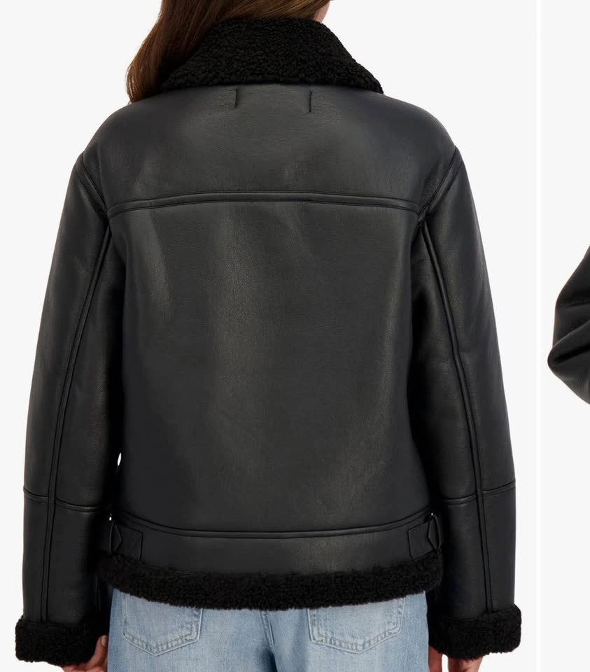 Nordstrom Faux Shearling Jacket - Size M - photo 3