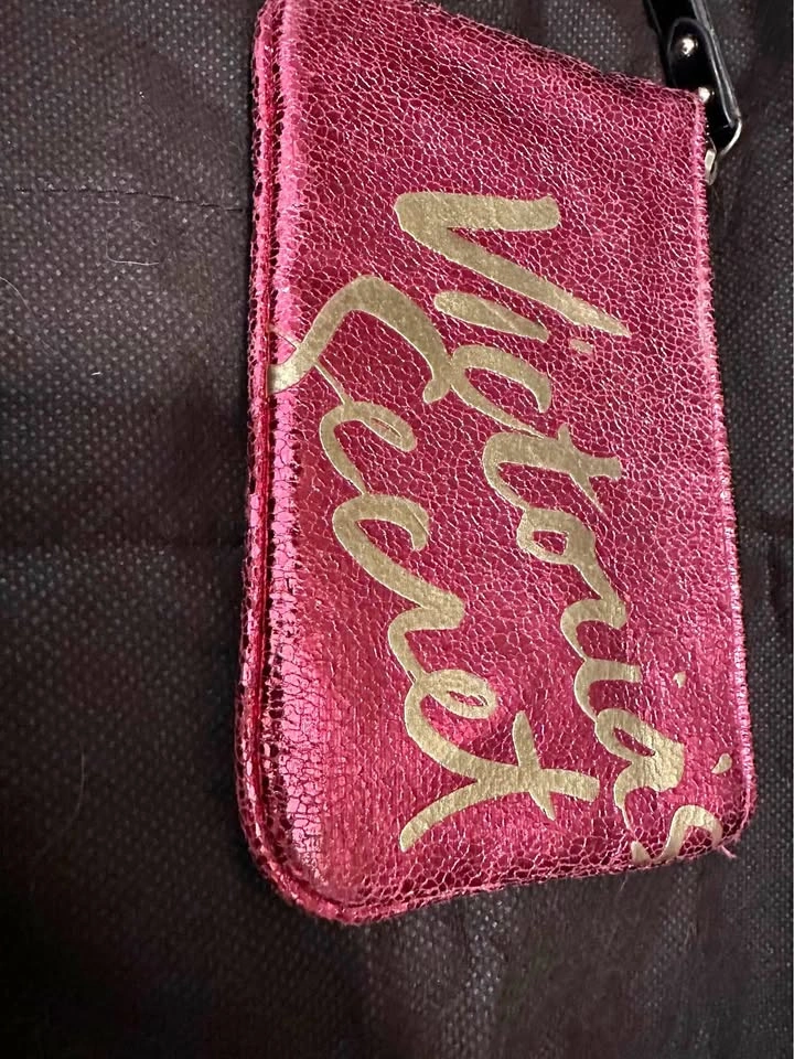 Victoria's Secret Metallic Pink Small Purse